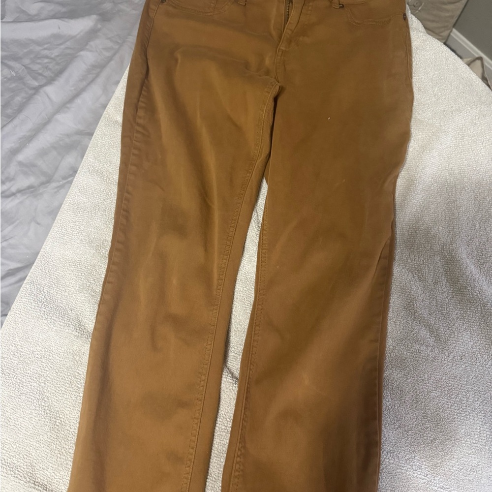 Brown Casual Pants